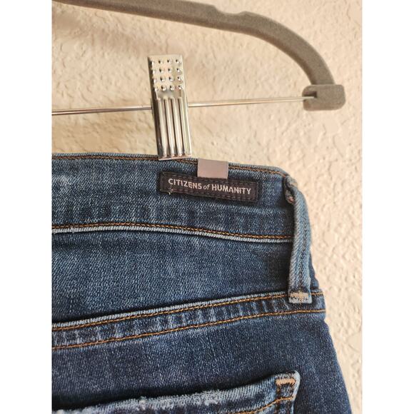Citizens of Humanity Emannuelle Slim Boot Dark Wash Women's Denim Jeans 27 - Picture 6 of 12